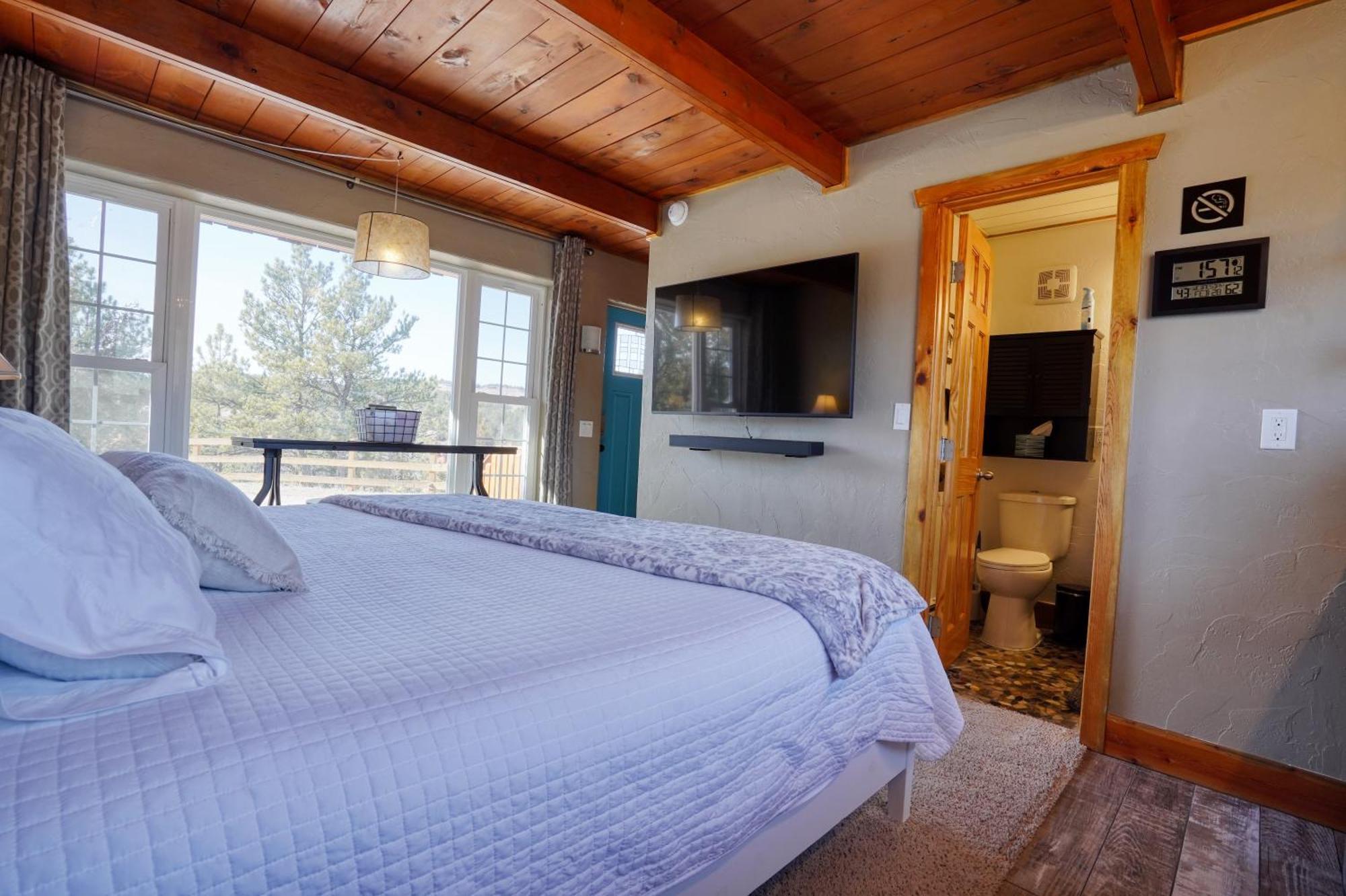 Sunrise Cabin At Highland Meadows Hot Springs Exteriör bild
