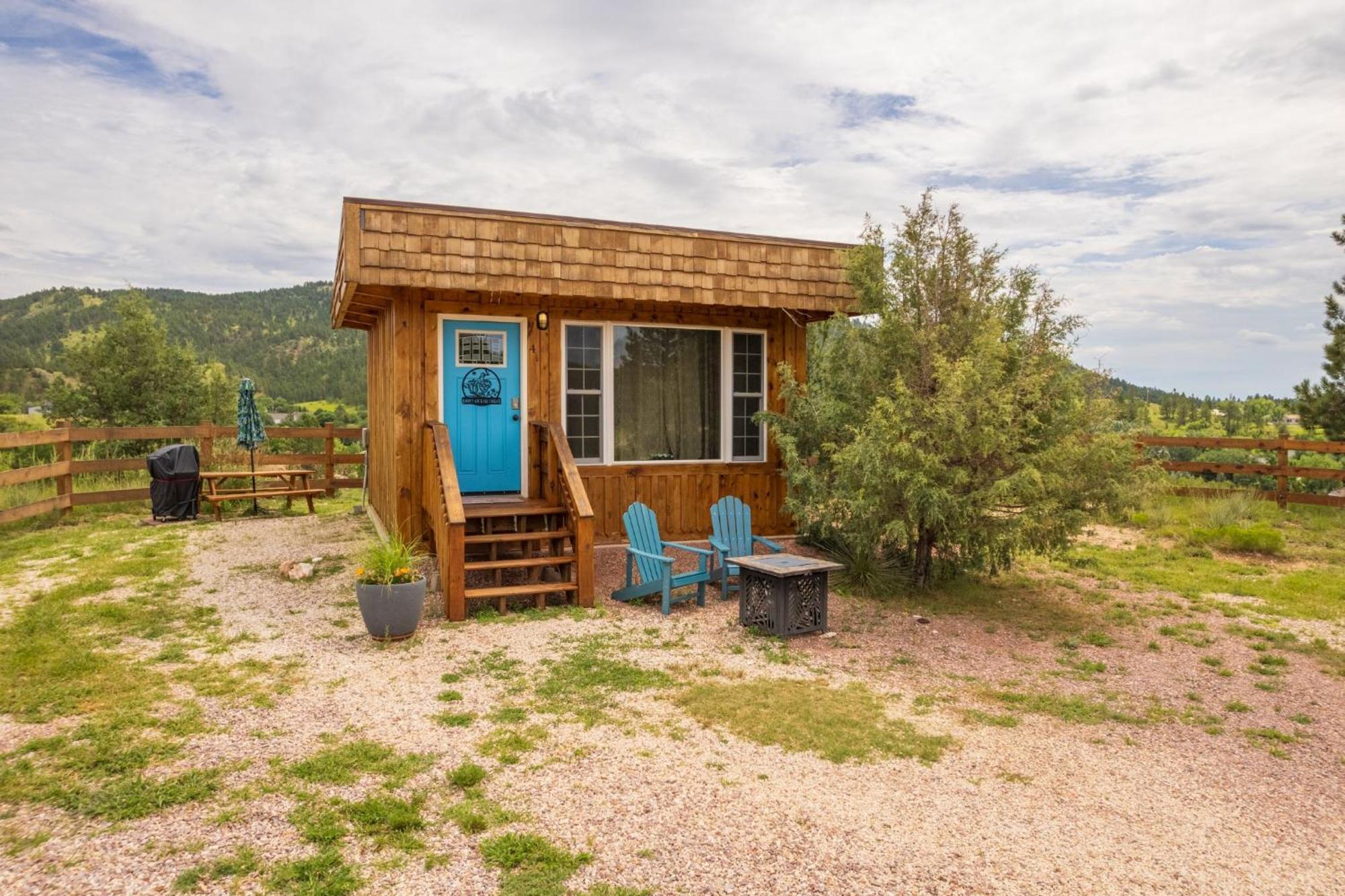 Sunrise Cabin At Highland Meadows Hot Springs Exteriör bild